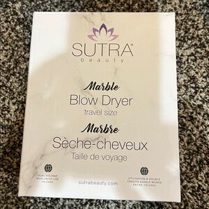 Sutra Beauty Marble Travel Size Blow Dryer